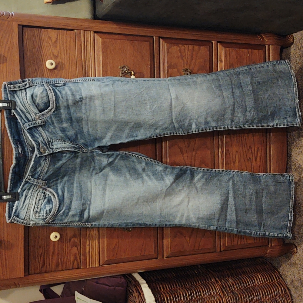 Silver jeans